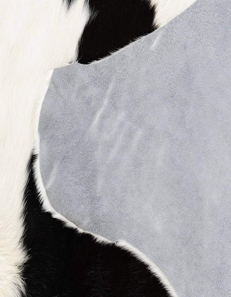 Detail image of 6' 3 x 6' 10 Cowhide Leather Rug