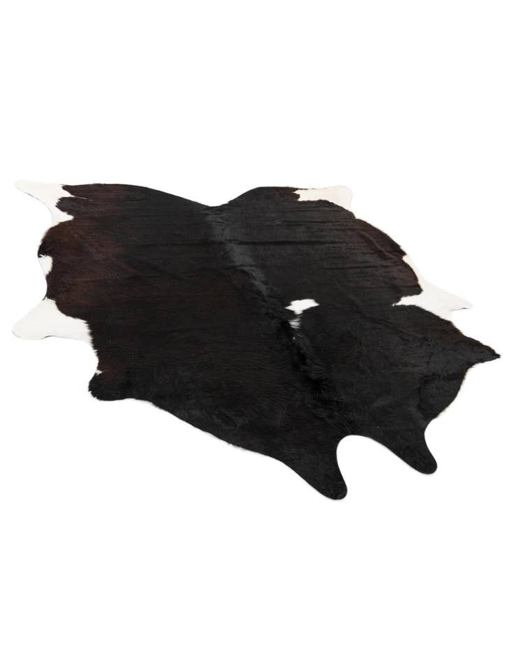 Detail image of 6' 2 x 7' 1 Cowhide Leather Rug