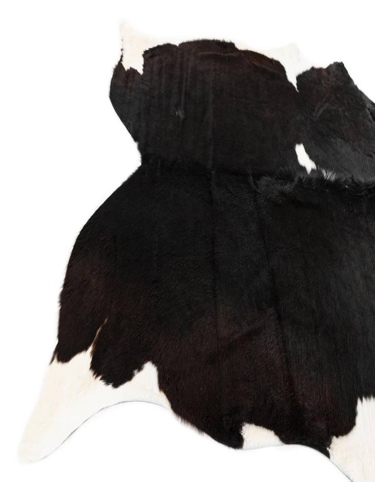 Detail image of 6' 2 x 7' 1 Cowhide Leather Rug