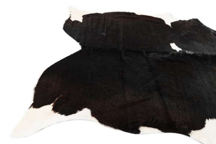 6' 2 x 7' 1 Cowhide Leather Rug