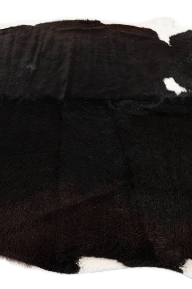 Detail image of 6' 2 x 7' 1 Cowhide Leather Rug