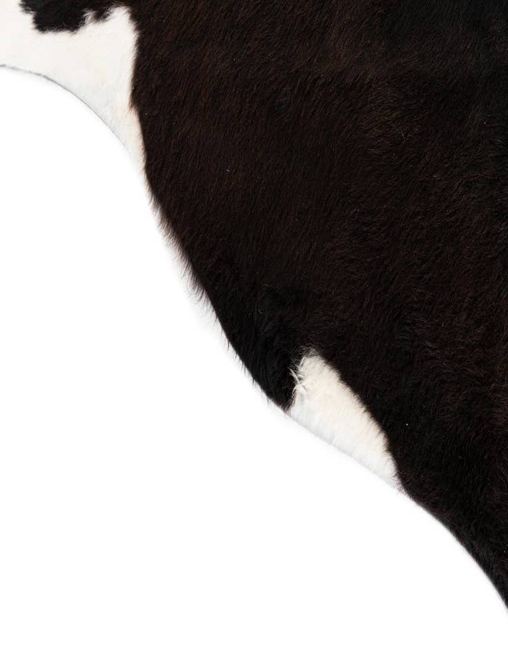 Detail image of 6' 2 x 7' 1 Cowhide Leather Rug