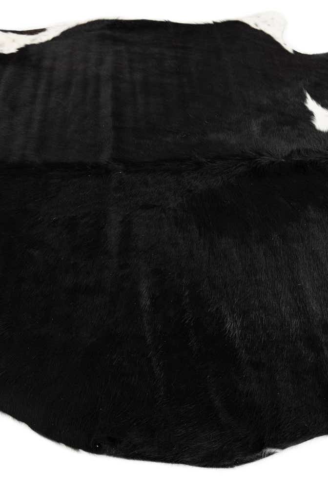 6' 2 x 6' 10 Cowhide Leather Rug