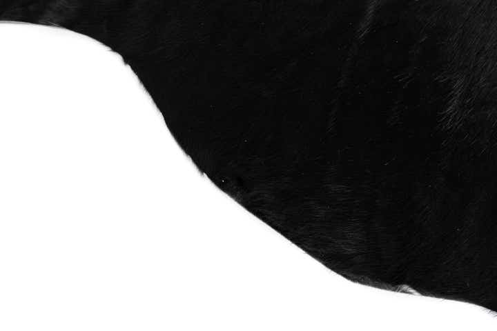 6' 2 x 6' 10 Cowhide Leather Rug