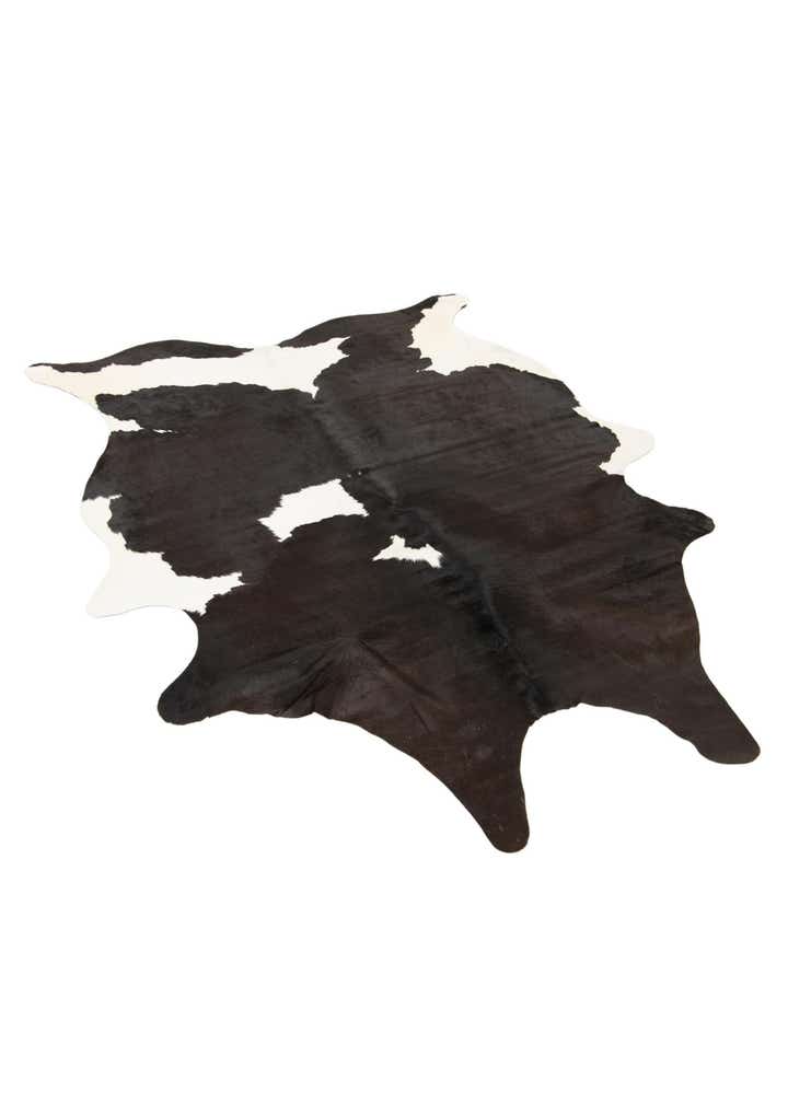 5' 2 x 6' 8 Cowhide Leather Rug