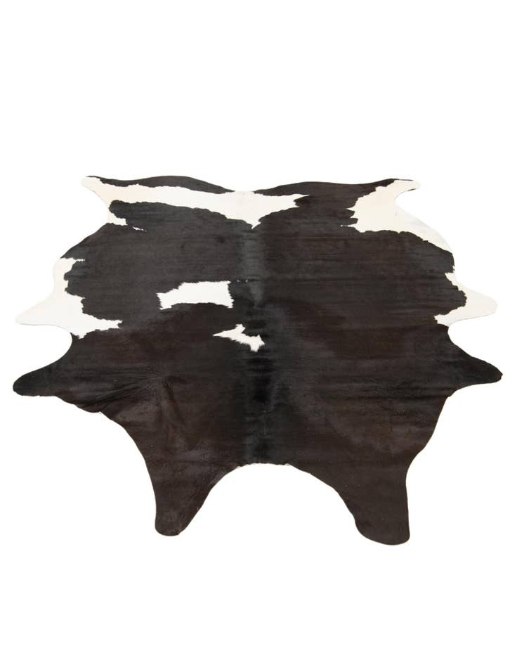 Detail image of 5' 2 x 6' 8 Cowhide Leather Rug