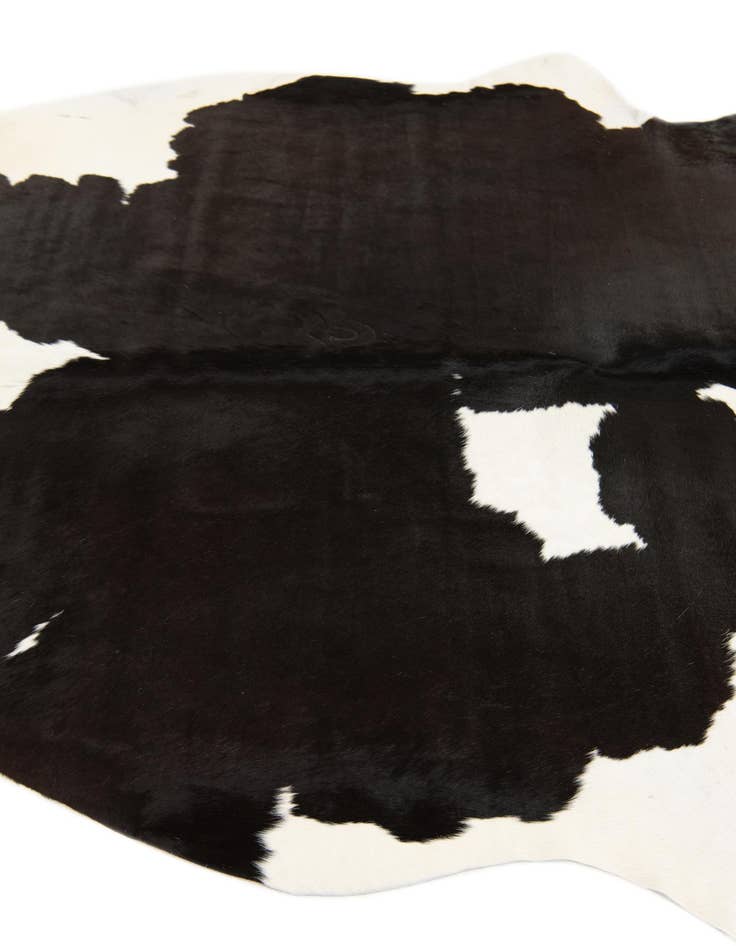 Detail image of 5' 2 x 6' 8 Cowhide Leather Rug