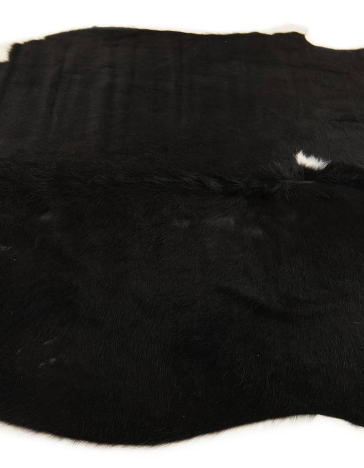 Detail image of 5' 1 x 6' 5 Cowhide Leather Rug