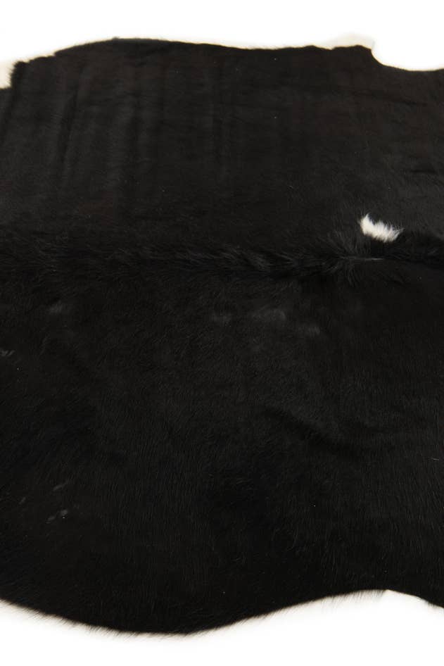 Detail image of 5' 1 x 6' 5 Cowhide Leather Rug