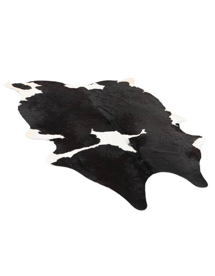 Detail image of 5' 4 x 6' 8 Cowhide Leather Rug