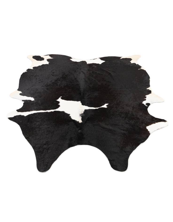 Detail image of 5' 4 x 6' 8 Cowhide Leather Rug
