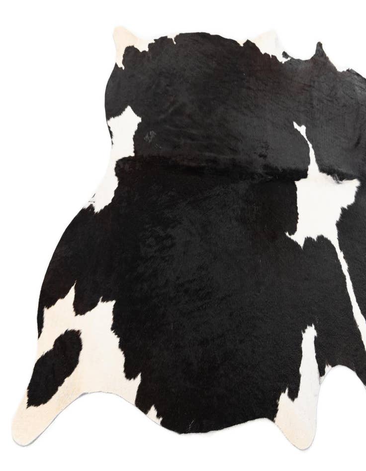 Detail image of 5' 4 x 6' 8 Cowhide Leather Rug