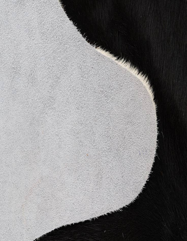 Detail image of 5' 4 x 6' 8 Cowhide Leather Rug
