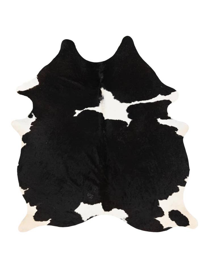 Detail image of 5' 4 x 6' 8 Cowhide Leather Rug