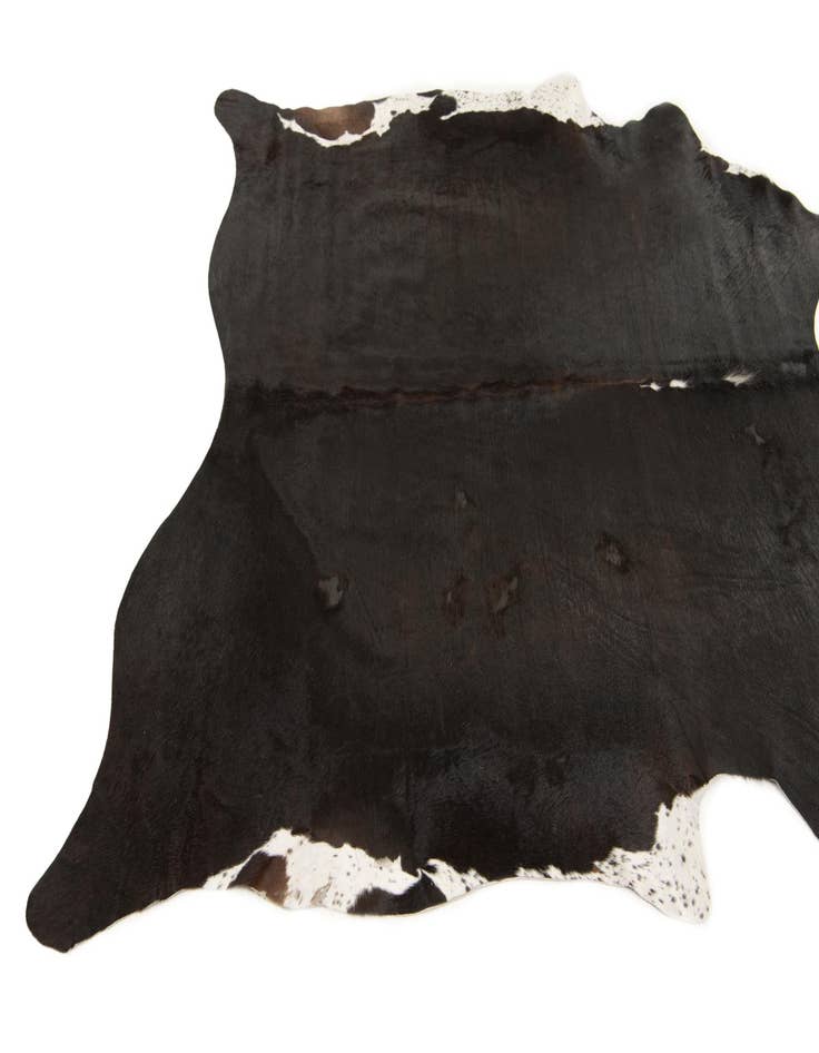 Detail image of 5' 7 x 6' 2 Cowhide Leather Rug