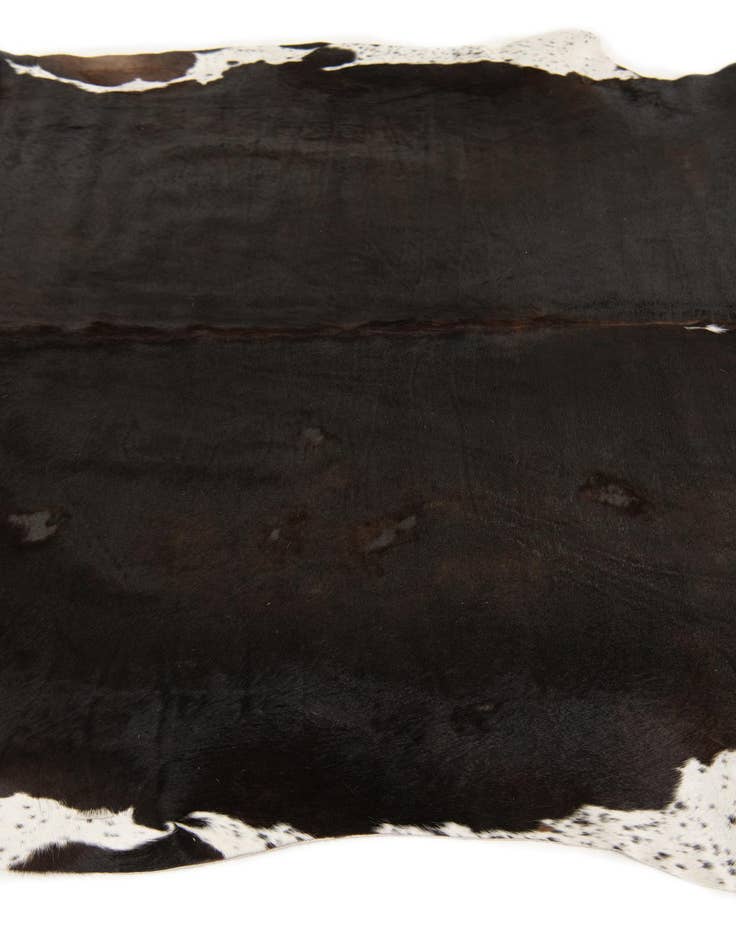 Detail image of 5' 7 x 6' 2 Cowhide Leather Rug
