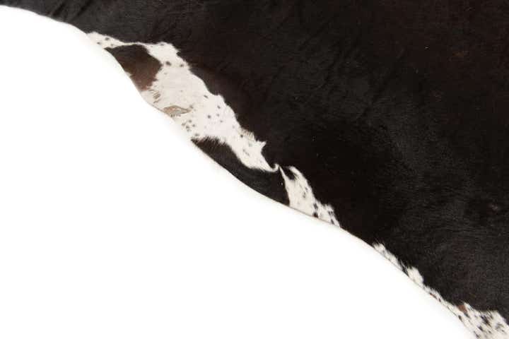 5' 7 x 6' 2 Cowhide Leather Rug