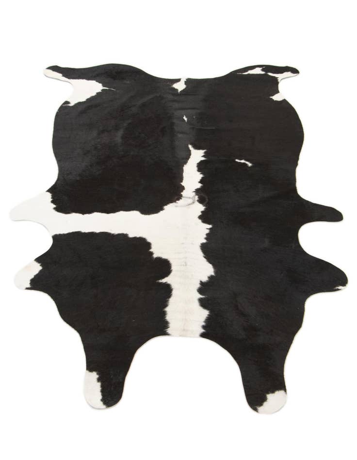 Detail image of 4' 1 x 6' 2 Cowhide Leather Rug