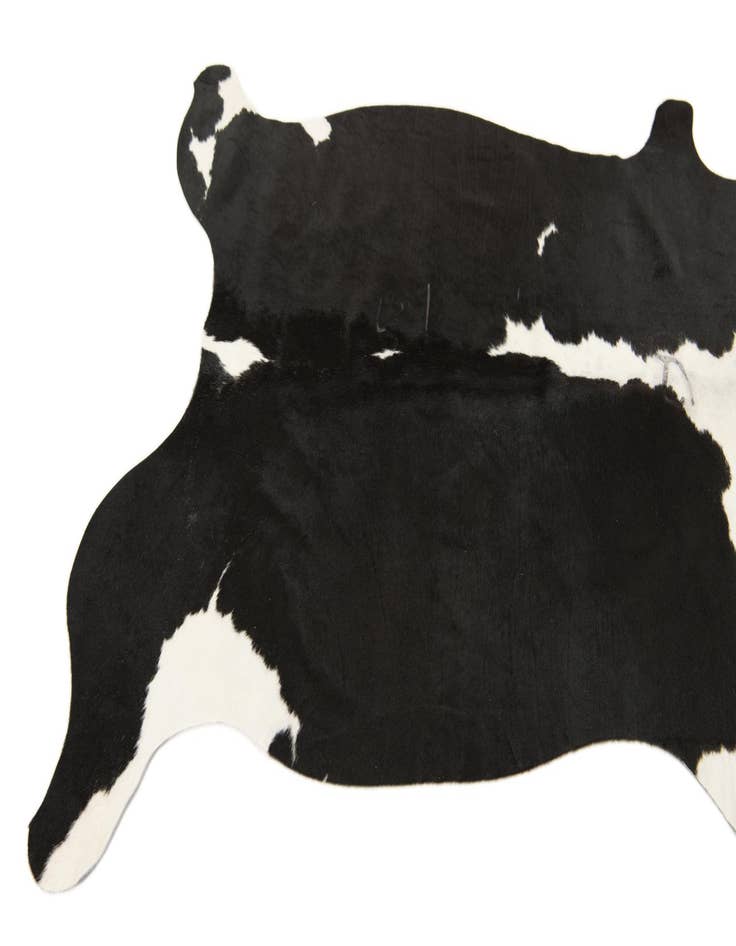 Detail image of 4' 1 x 6' 2 Cowhide Leather Rug