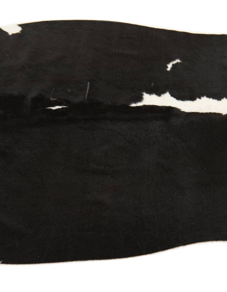 Detail image of 4' 1 x 6' 2 Cowhide Leather Rug