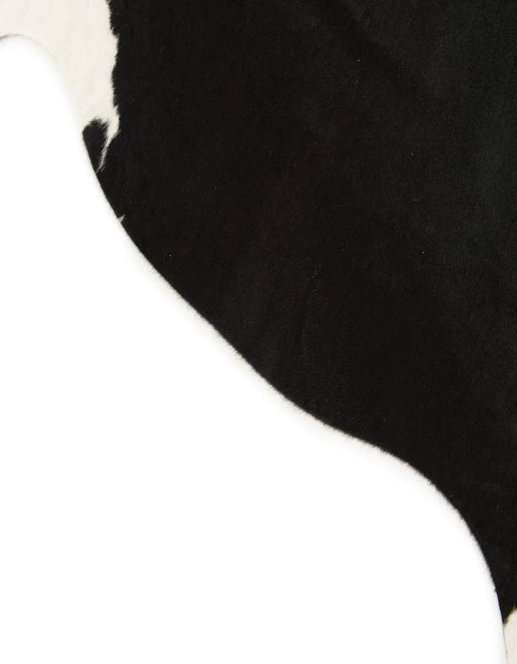 Detail image of 4' 1 x 6' 2 Cowhide Leather Rug