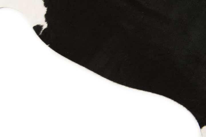 4' 1 x 6' 2 Cowhide Leather Rug