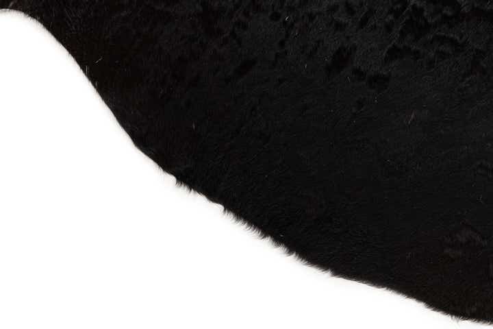 4' 8 x 5' 7 Cowhide Leather Rug