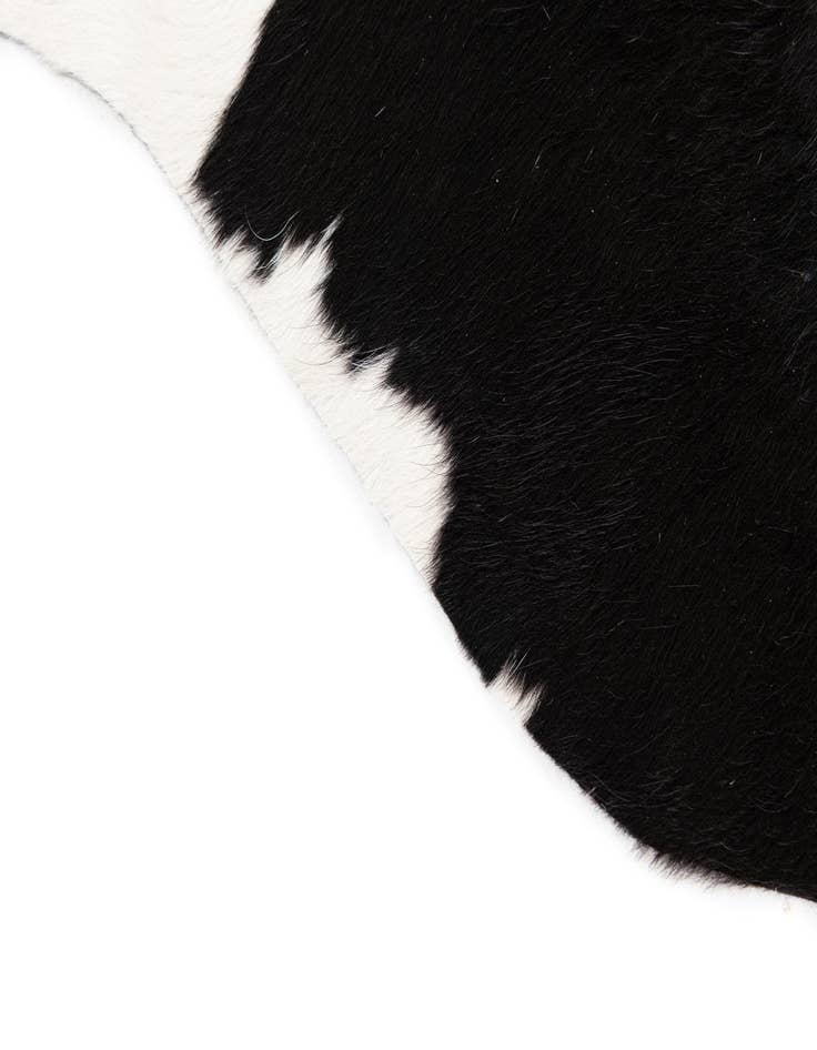 Detail image of 4' 8 x 5' 9 Cowhide Leather Rug