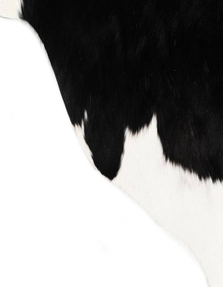 Detail image of 5' 3 x 6' 9 Cowhide Leather Rug