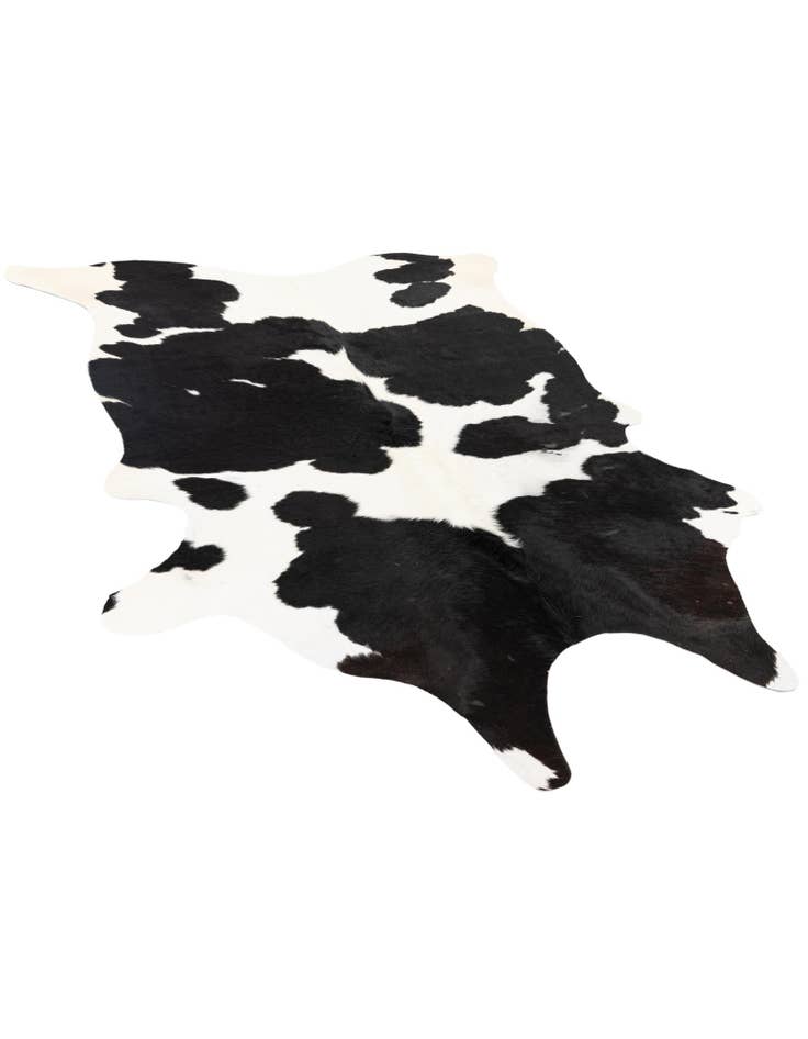 Detail image of 5' 2 x 6' 6 Cowhide Leather Rug