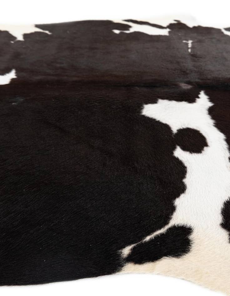 Detail image of 5' x 5' 7 Cowhide Leather Rug