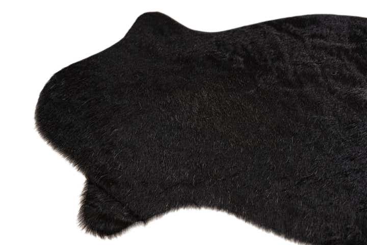 1' 8 x 2' 7 Cowhide Leather Rug