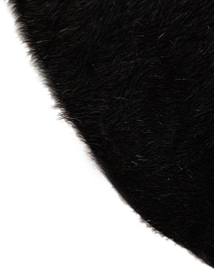 Detail image of 1' 8 x 2' 7 Cowhide Leather Rug