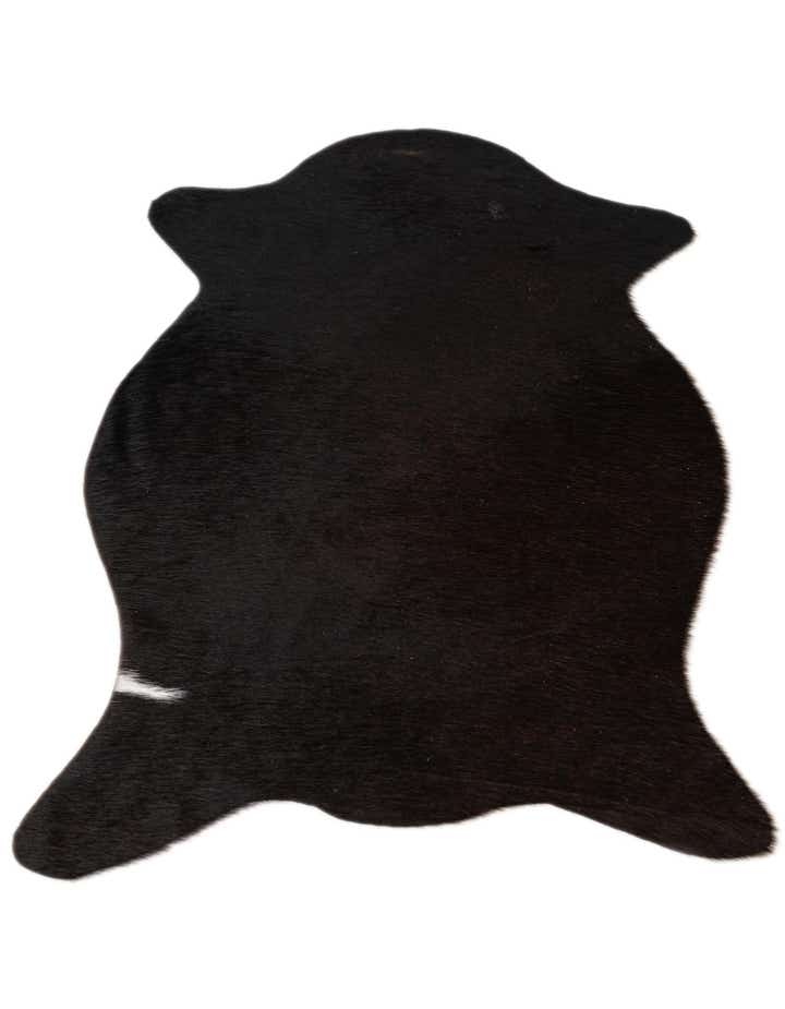 1' 8 x 2' 7 Cowhide Leather Rug