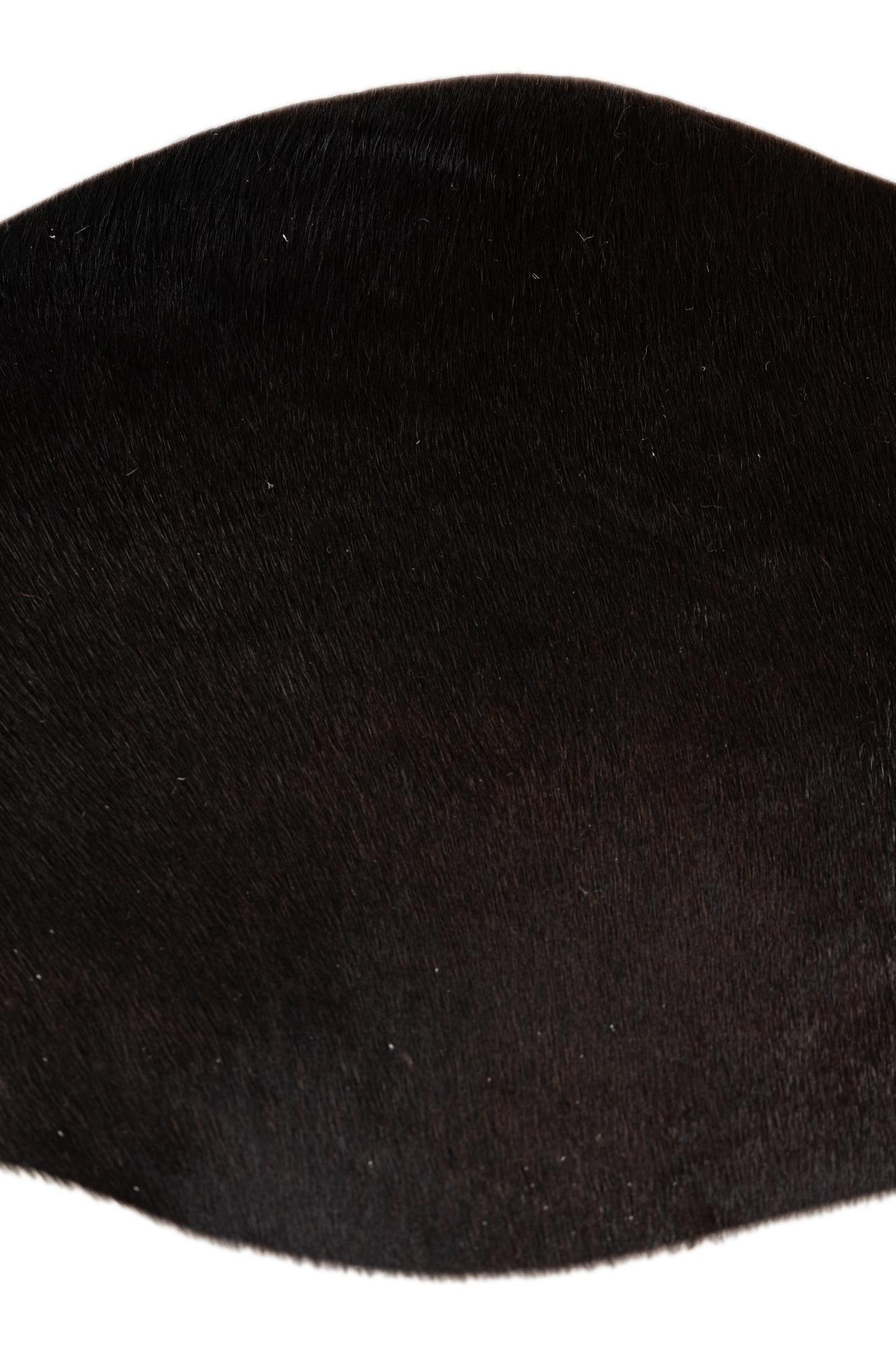 50cm x 80cm Cowhide Leather Alfombra