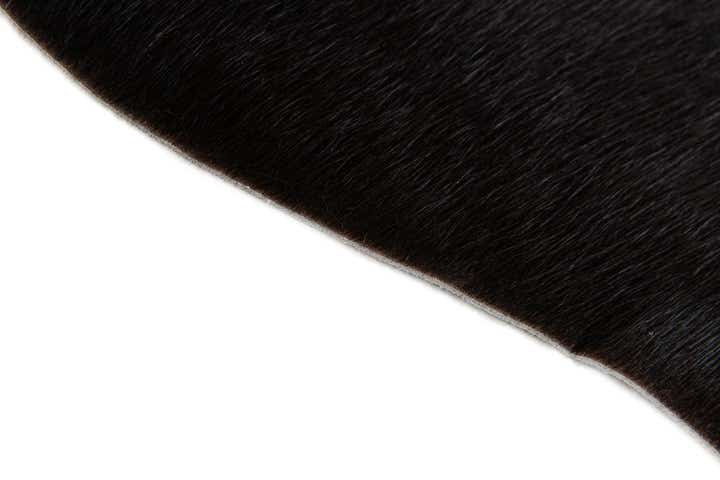 1' 8 x 2' 7 Cowhide Leather Rug