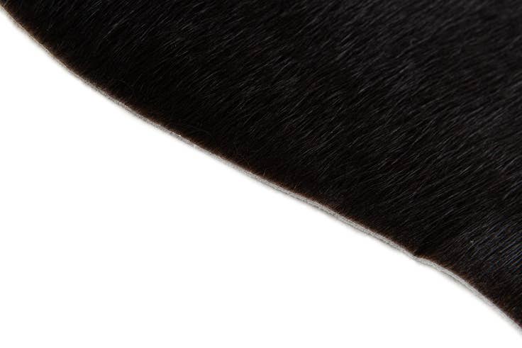 Detail image of 1' 8 x 2' 7 Cowhide Leather Rug