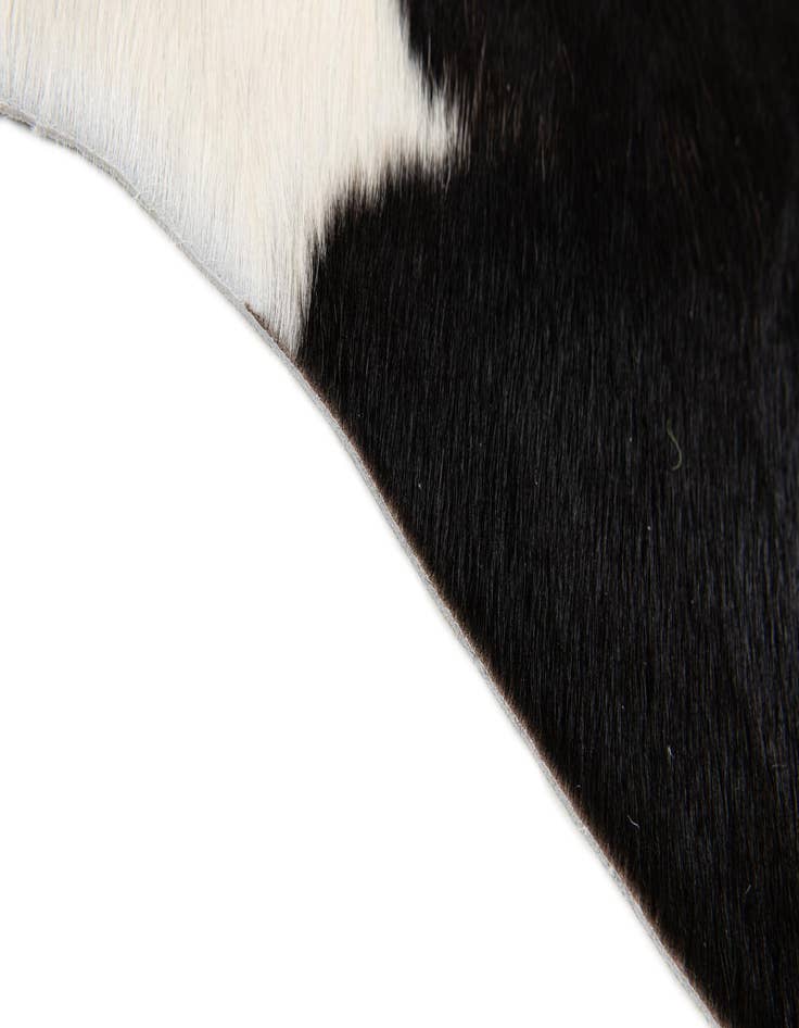 Detail image of 1' 8 x 2' 7 Cowhide Leather Rug