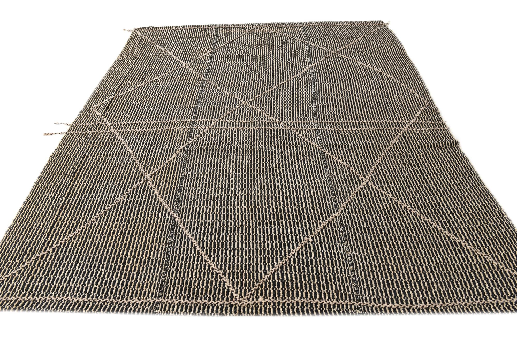 7' 8 x 9' 8 Hand Knotted Darya Wool Rug