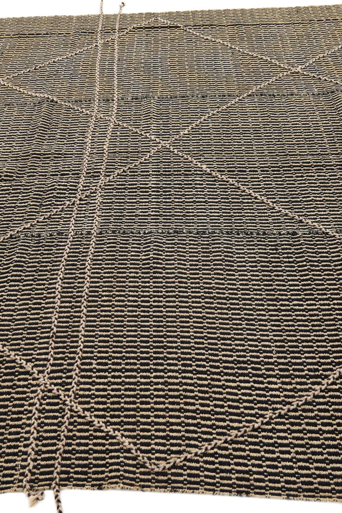 7' 8 x 9' 8 Hand Knotted Darya Wool Rug
