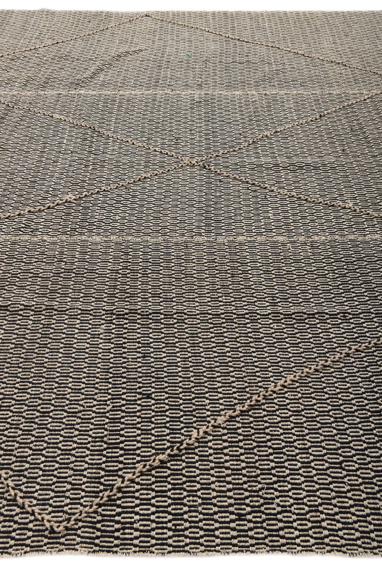 9' 9 x 14' 3 Hand Knotted Darya Wool Rug