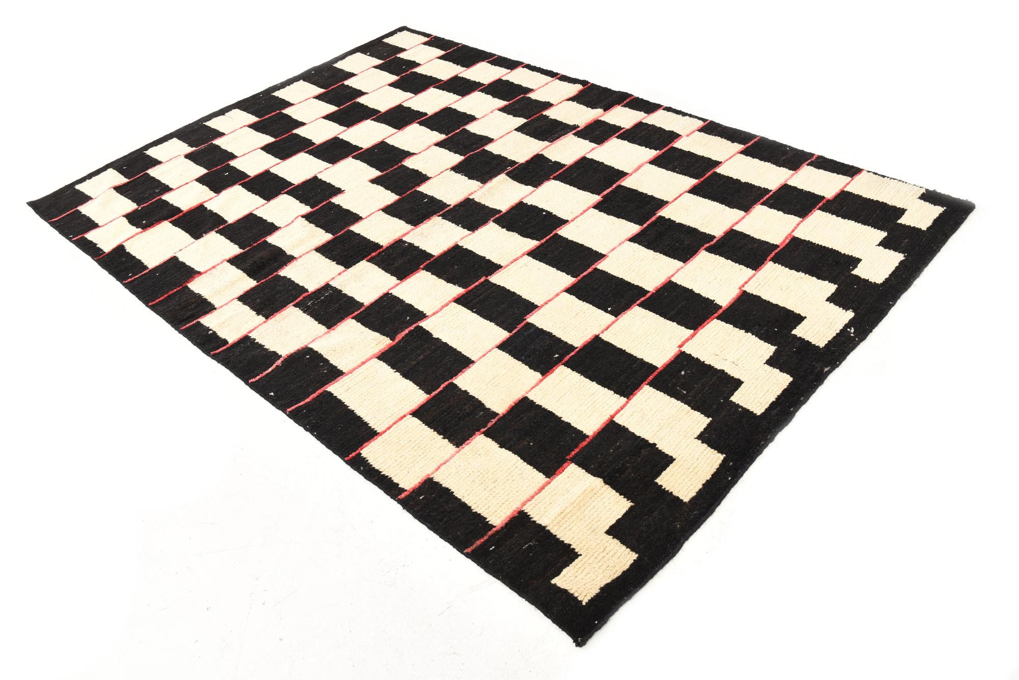 5' 6 x 8' 1 Hand Knotted Darya Wool Rug