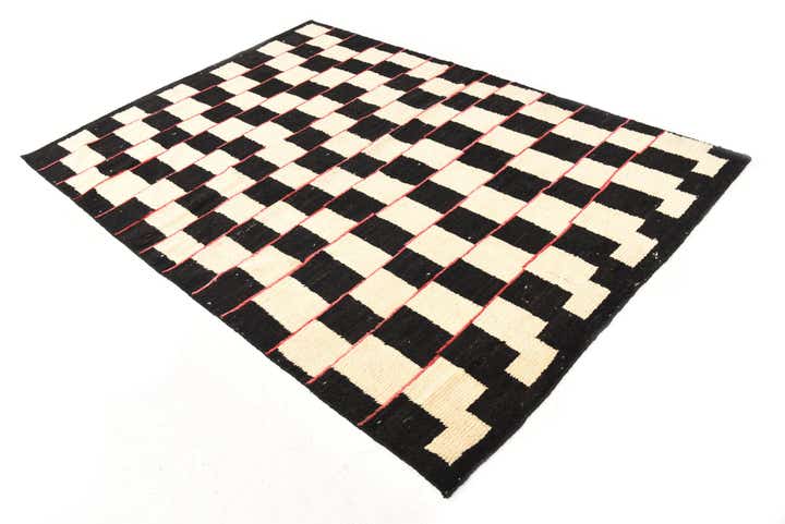 5' 6 x 8' 1 Hand Knotted Darya Wool Rug
