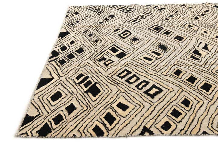 7' 9 x 10' 2 Hand Knotted Darya Wool Rug
