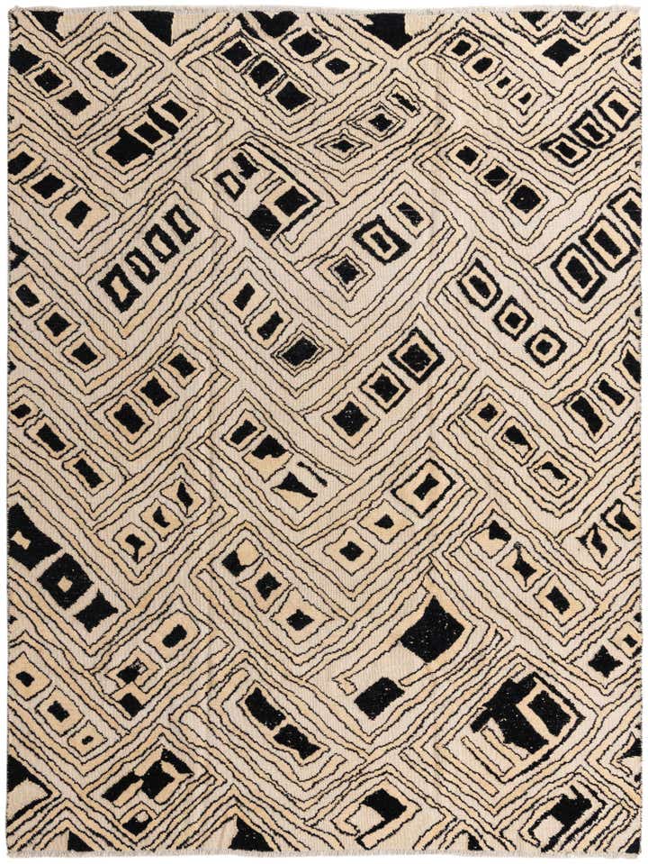 7' 9 x 10' 2 Hand Knotted Darya Wool Rug