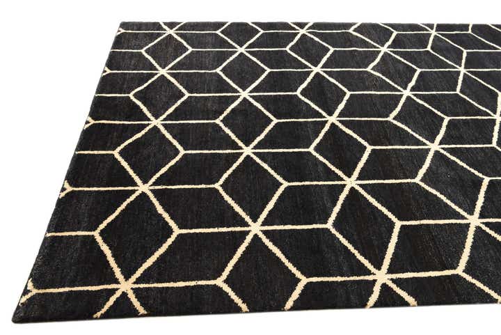 6' 7 x 9' 9 Hand Knotted Darya Wool Rug