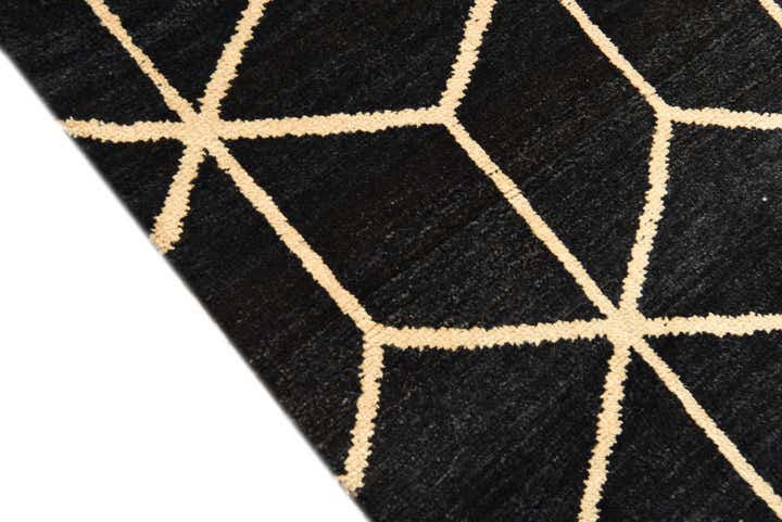 6' 7 x 9' 9 Hand Knotted Darya Wool Rug