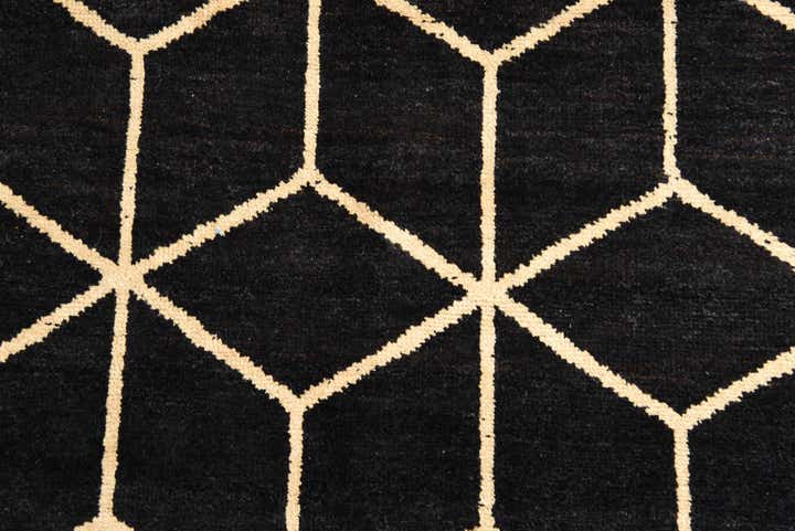 6' 7 x 9' 9 Hand Knotted Darya Wool Rug