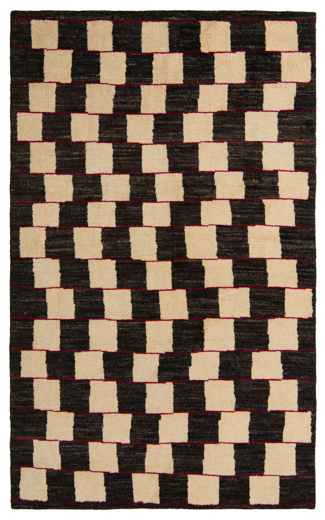 5' x 8' 2 Hand Knotted Darya Wool Rug