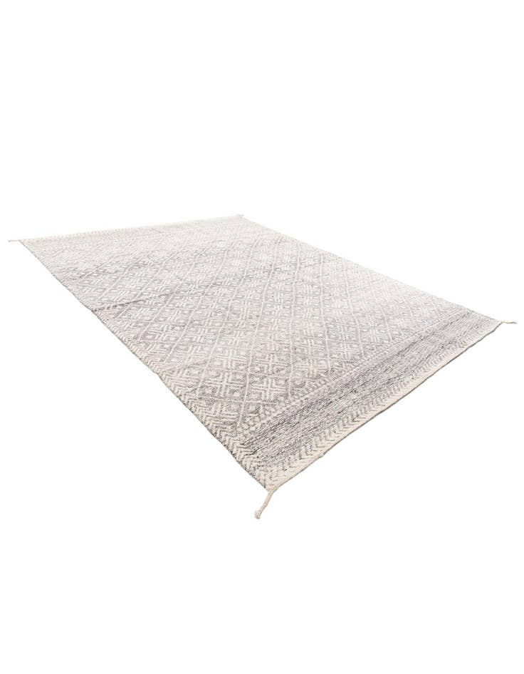 Detail image of 9' 4 x 12' 1  Hand Knotted Darya Wool Rug